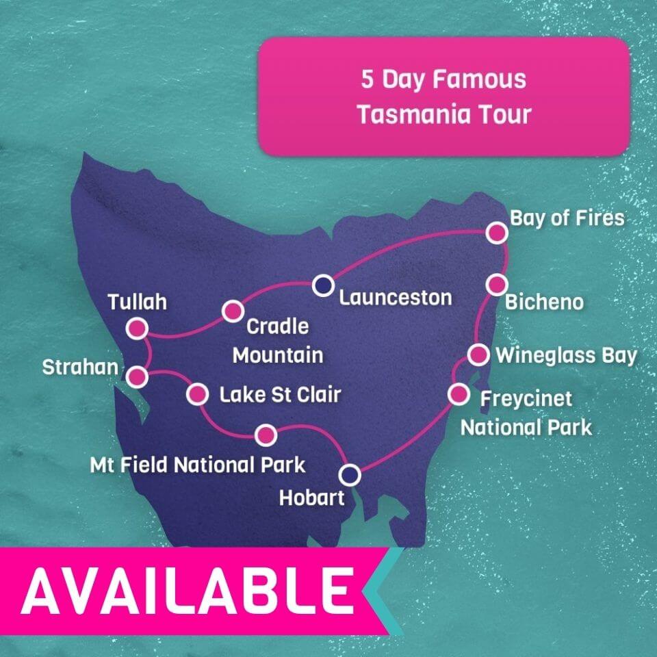 tasmania 5 day trip