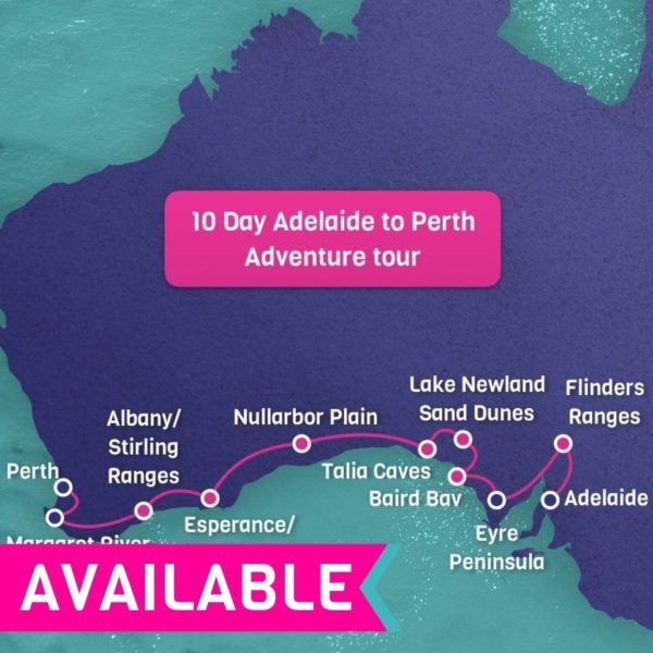 Adelaide to Perth Tours
