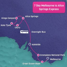 7 Day Melbourne to Alice Springs Express 7 Day Melbourne to Alice Springs Express