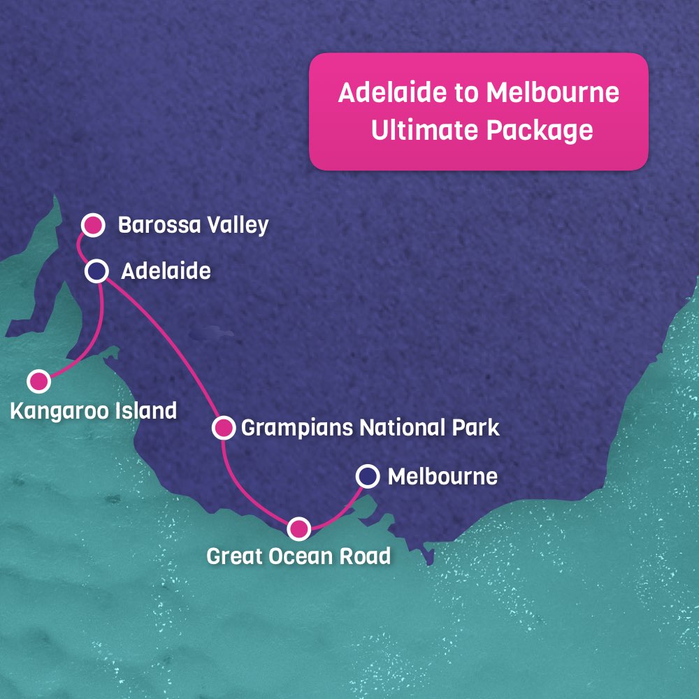 Adelaide to Melbourne Tour Package 949
