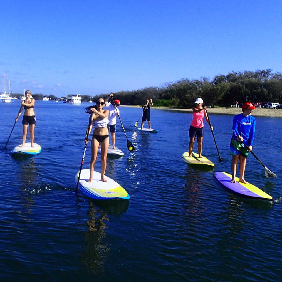 Gold Coast Tour with Stand up Paddle Board & Surf Lesson 220