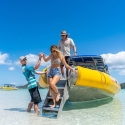 whitsundays-scenic-flight-ocean-rafting-package beach