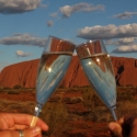 Sunset Bubbles
