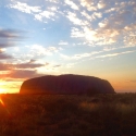 Sunrise at Uluru