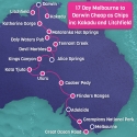 Melbourne to Darwin Map