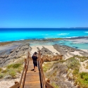 Esperance stairs to beach