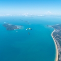 Skydive mission Beach - island view