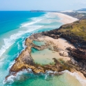3 day fraser island 4wd tag-along camping tour champagne pools