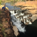 waterfalls and gorges