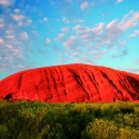 Sunset at Uluru