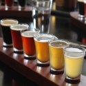 Tasting Paddle at the Brewery